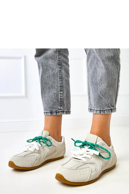 beige lace sport shoes view 9