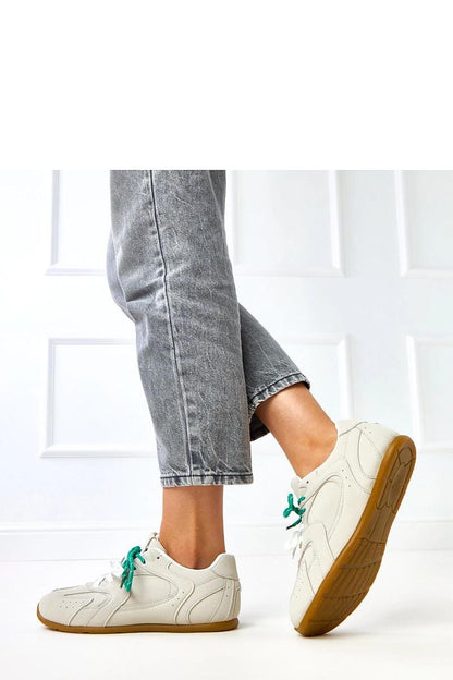 beige lace sport shoes view 10