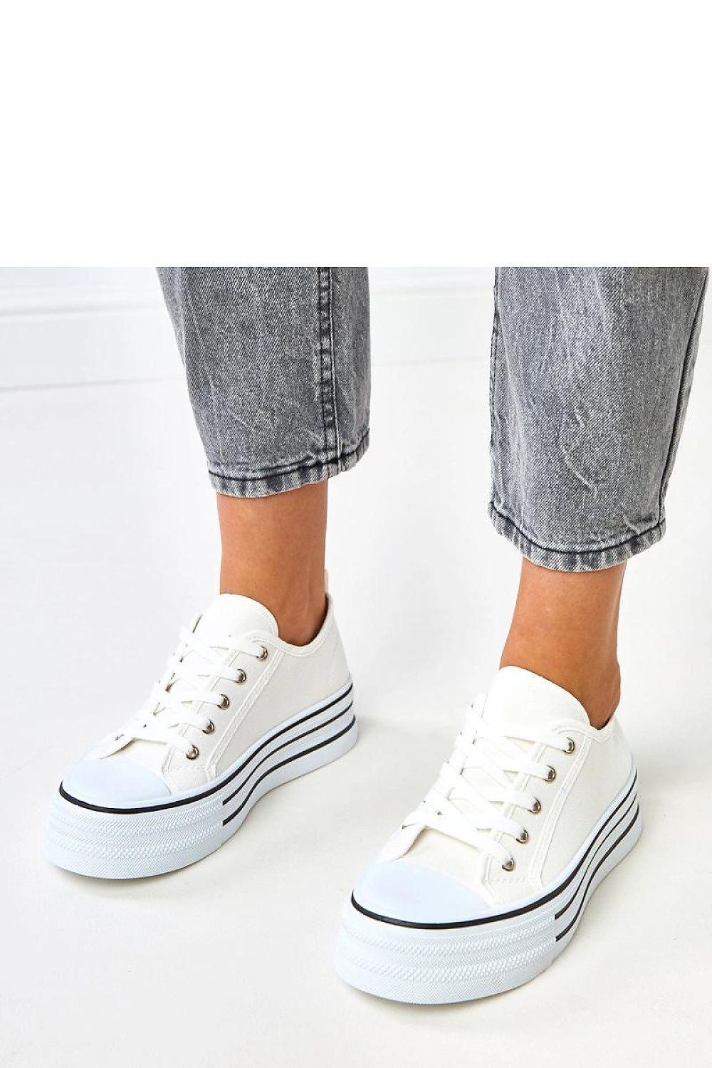 black lace sneakers view 8