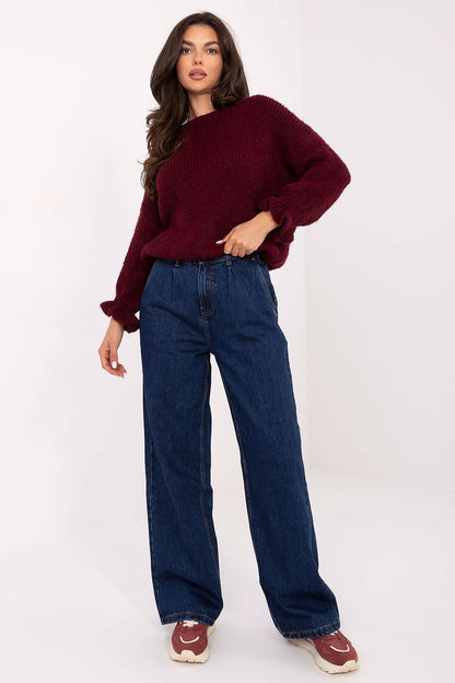 Women's Blue Jeans back view