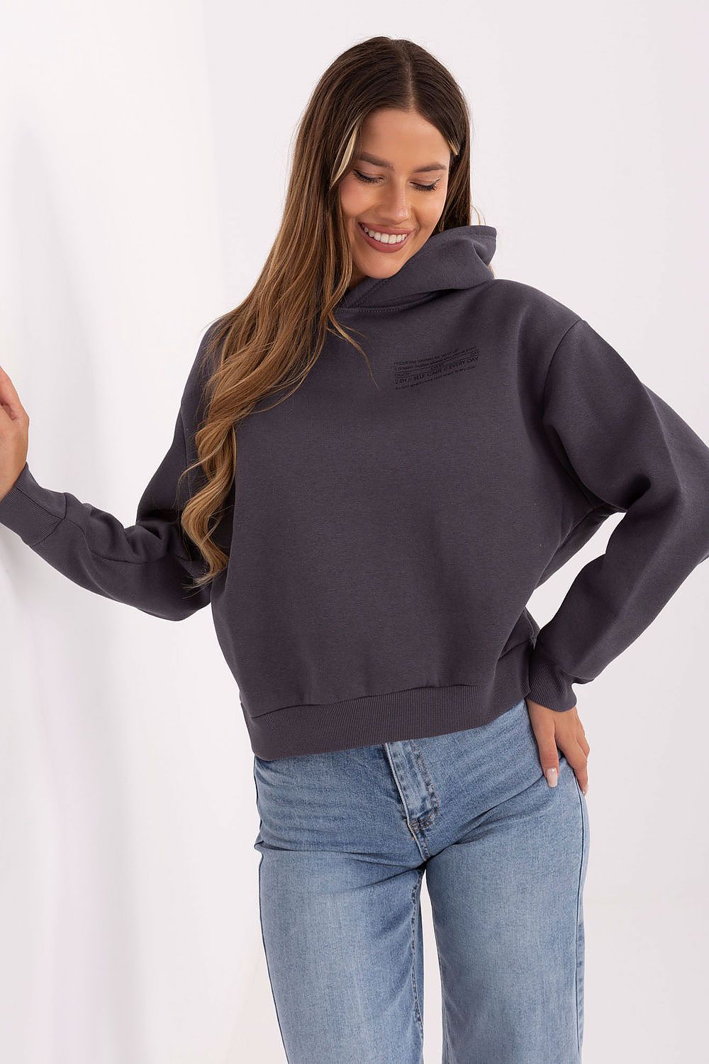 Women's Green, Black, and Grey Sweatshirt view 7