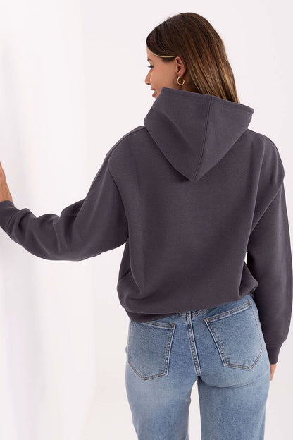 Women's Green, Black, and Grey Sweatshirt view 9