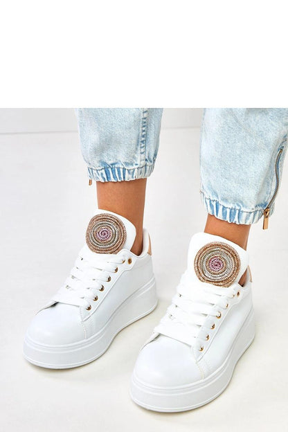 white lace sport shoes alternate angle