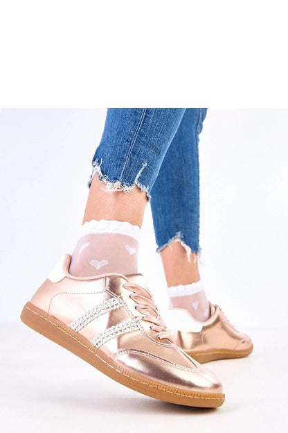 grey lace satin sport shoes view 10