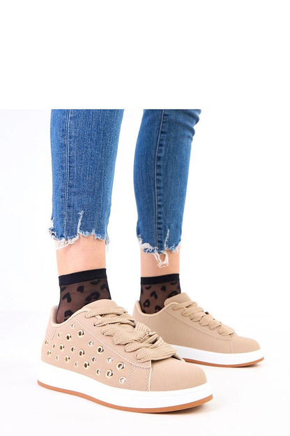 navy blue lace sport shoes view 6