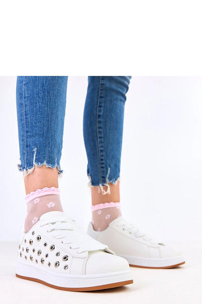 navy blue lace sport shoes view 14