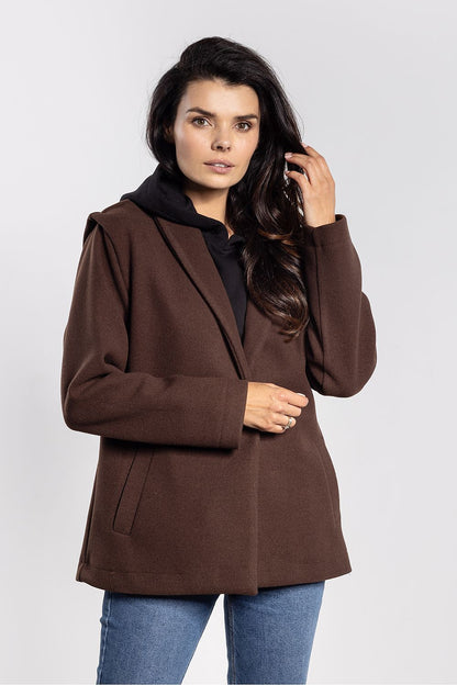grey jacket side view