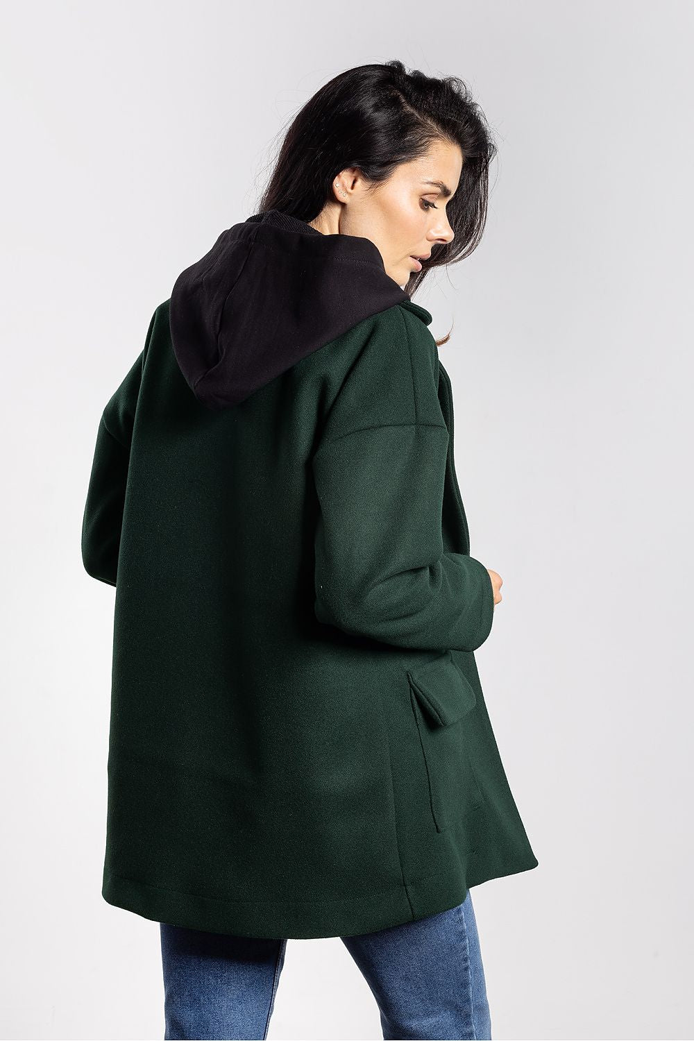 grey mini jacket view 7