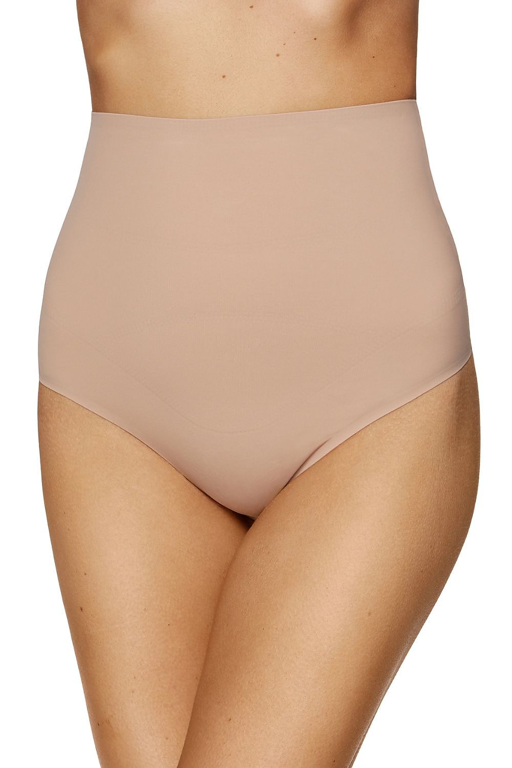 beige tulle mini t-backs front view