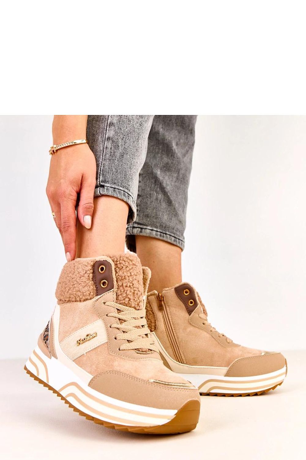 brown sport shoes view 7