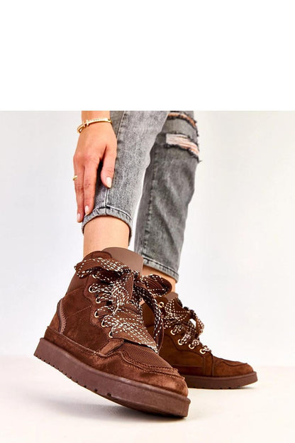 red lace sport shoes view 7