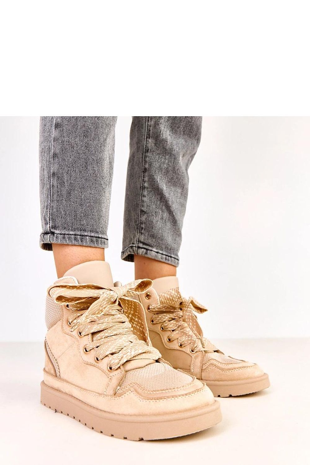 red lace sport shoes view 8