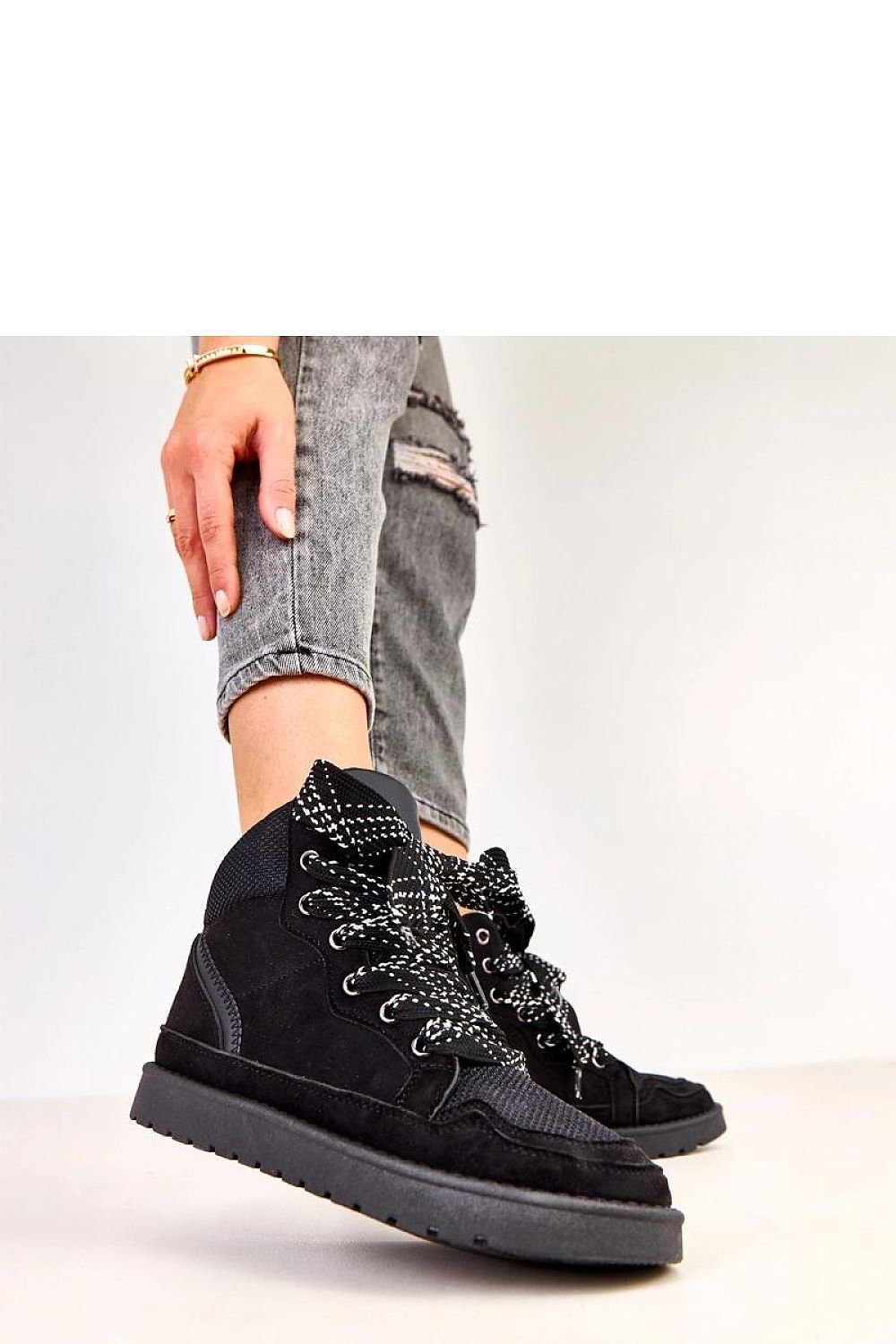 red lace sport shoes view 14