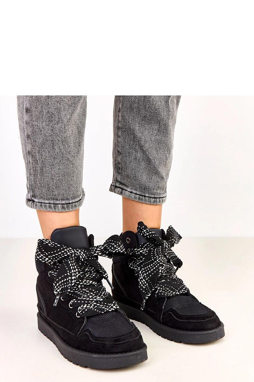 red lace sport shoes view 15