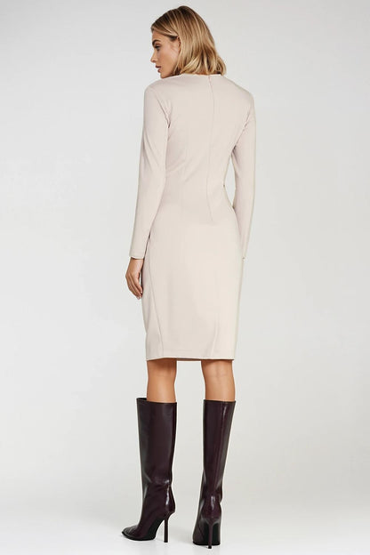 violet wrap lace violet wrap pencil dress — elegant, feminine, flattering fit for every occasion view 13