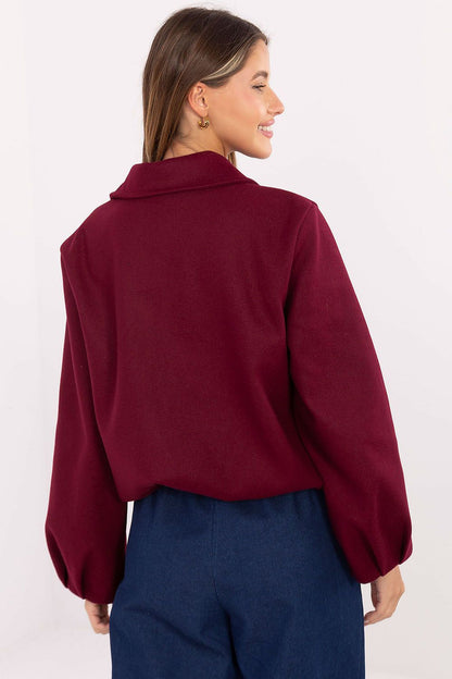 black long sleeve jacket view 6