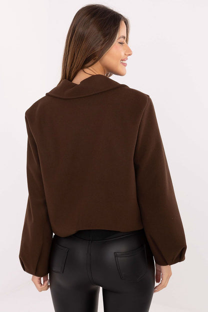 black long sleeve jacket view 9