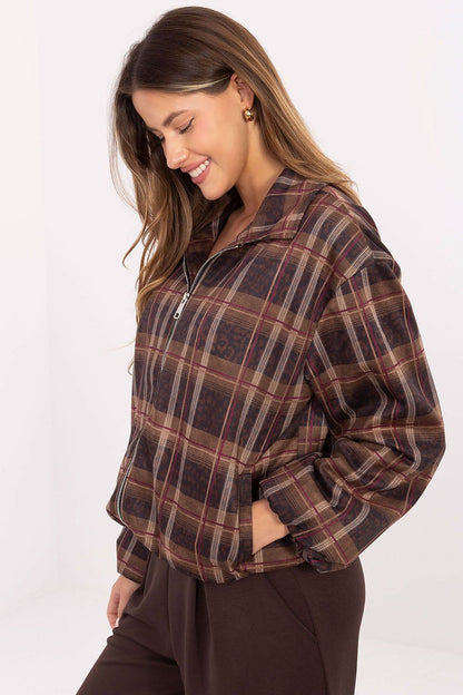 multicolor long sleeve jacket alternate angle