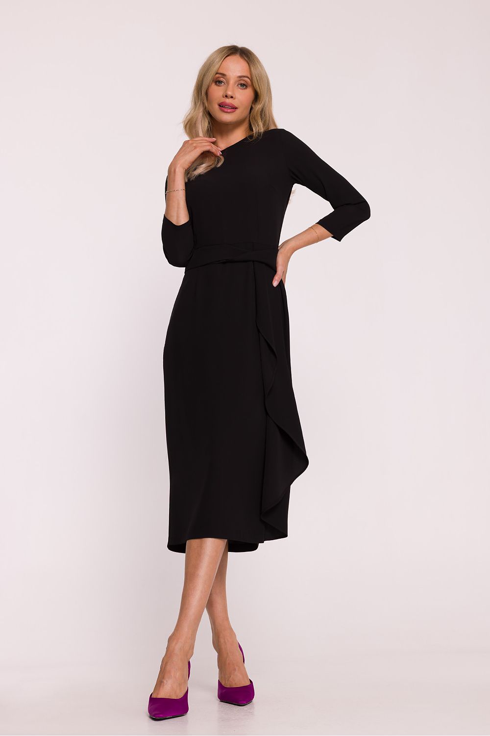 violet mini evening dress view 8