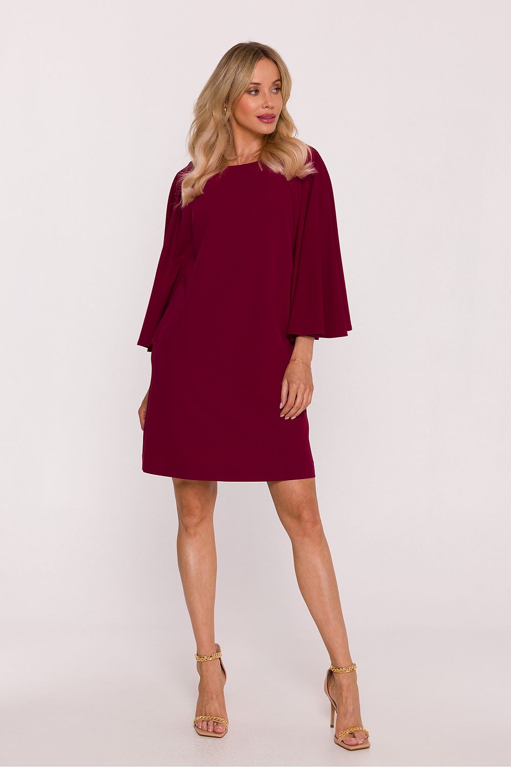 green mini day dress view 11