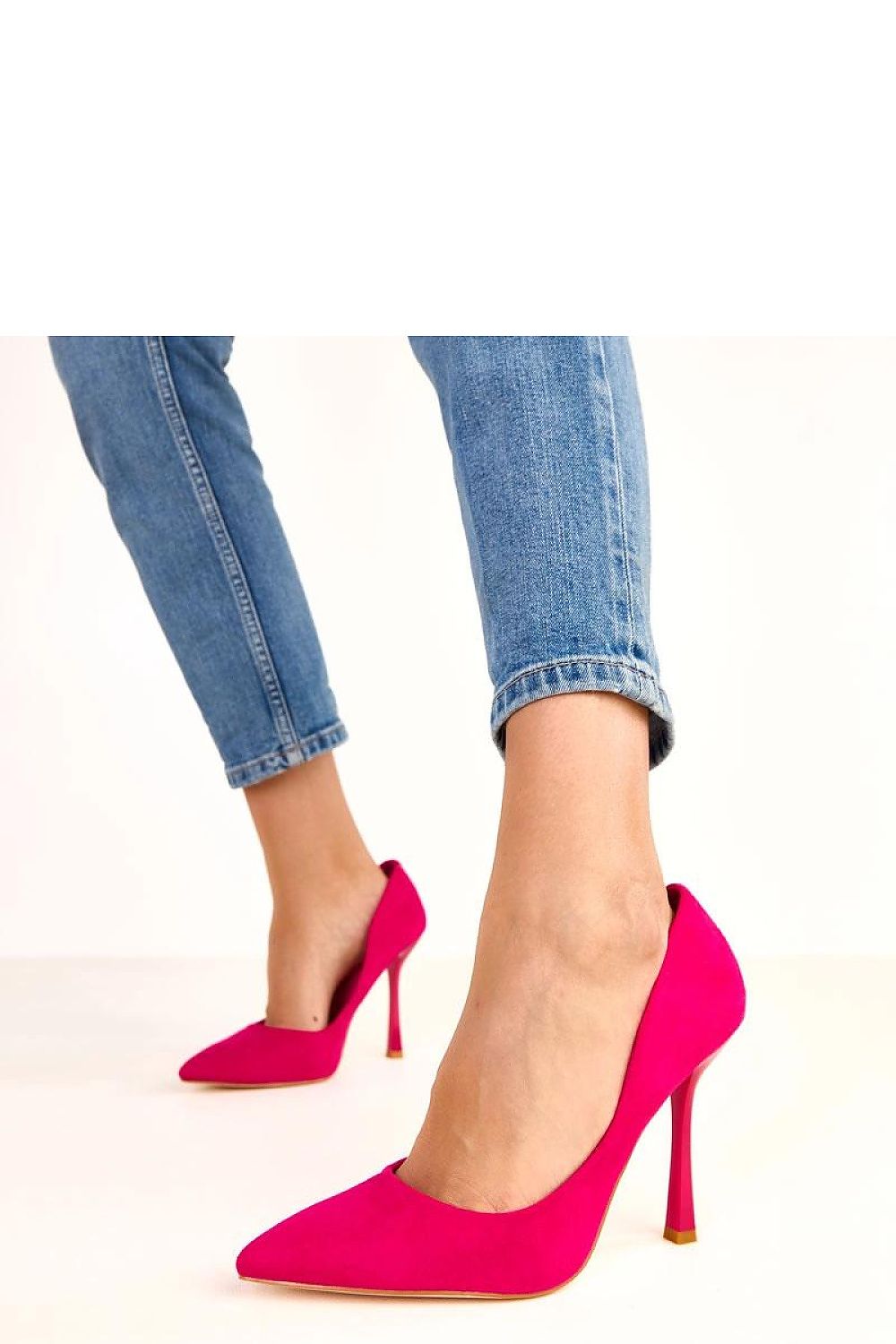 red mini high heels view 6