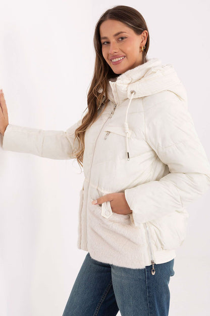 beige lace jacket alternate angle