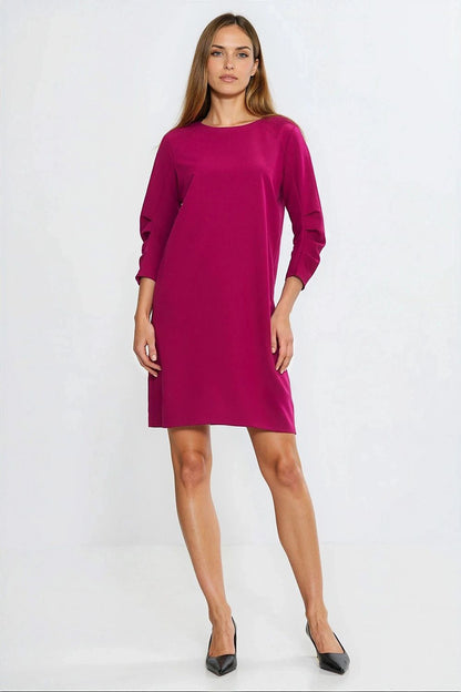 pink day dress alternate angle