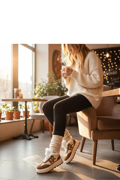 brown sport shoes alternate angle