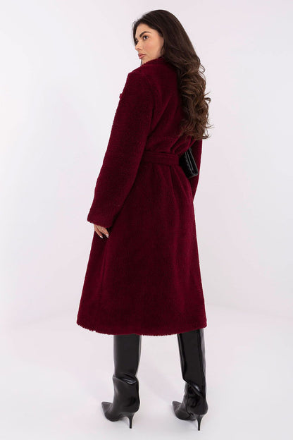 beige long sleeve coat view 6
