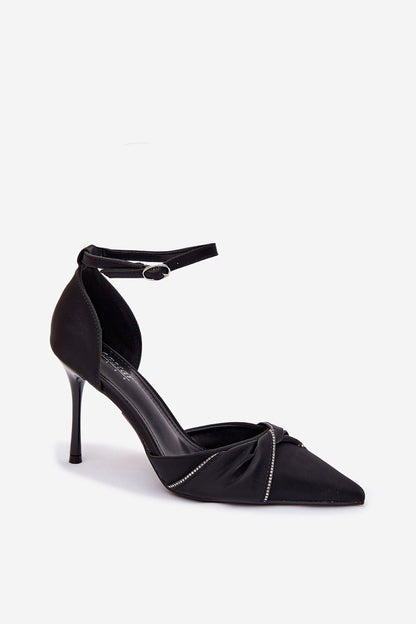 black high heels alternate angle