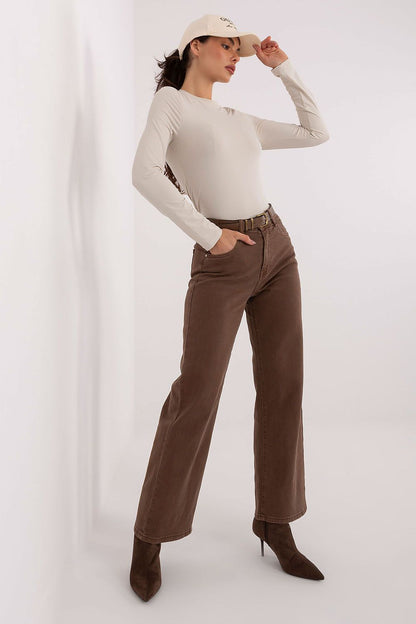 Women's Black and Beige Blouse view 8