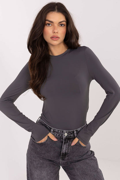Women's Black and Beige Blouse view 10