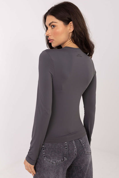 Women's Black and Beige Blouse view 12