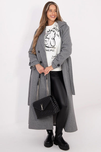 Women's White, Beige, and Green Sweatshirt side view
