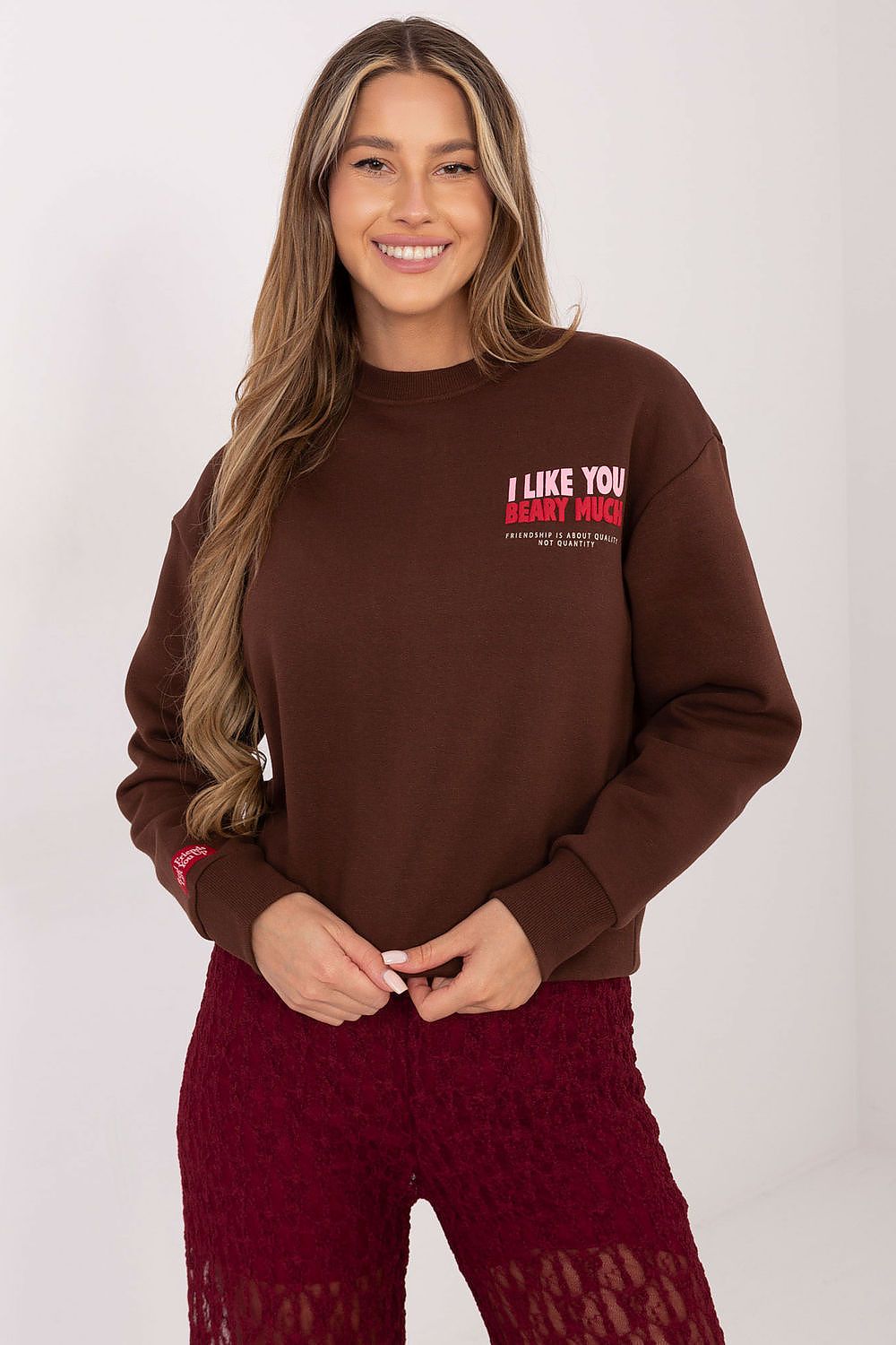 Women's Blue, Navy Blue, and Pink Sweatshirt view 19