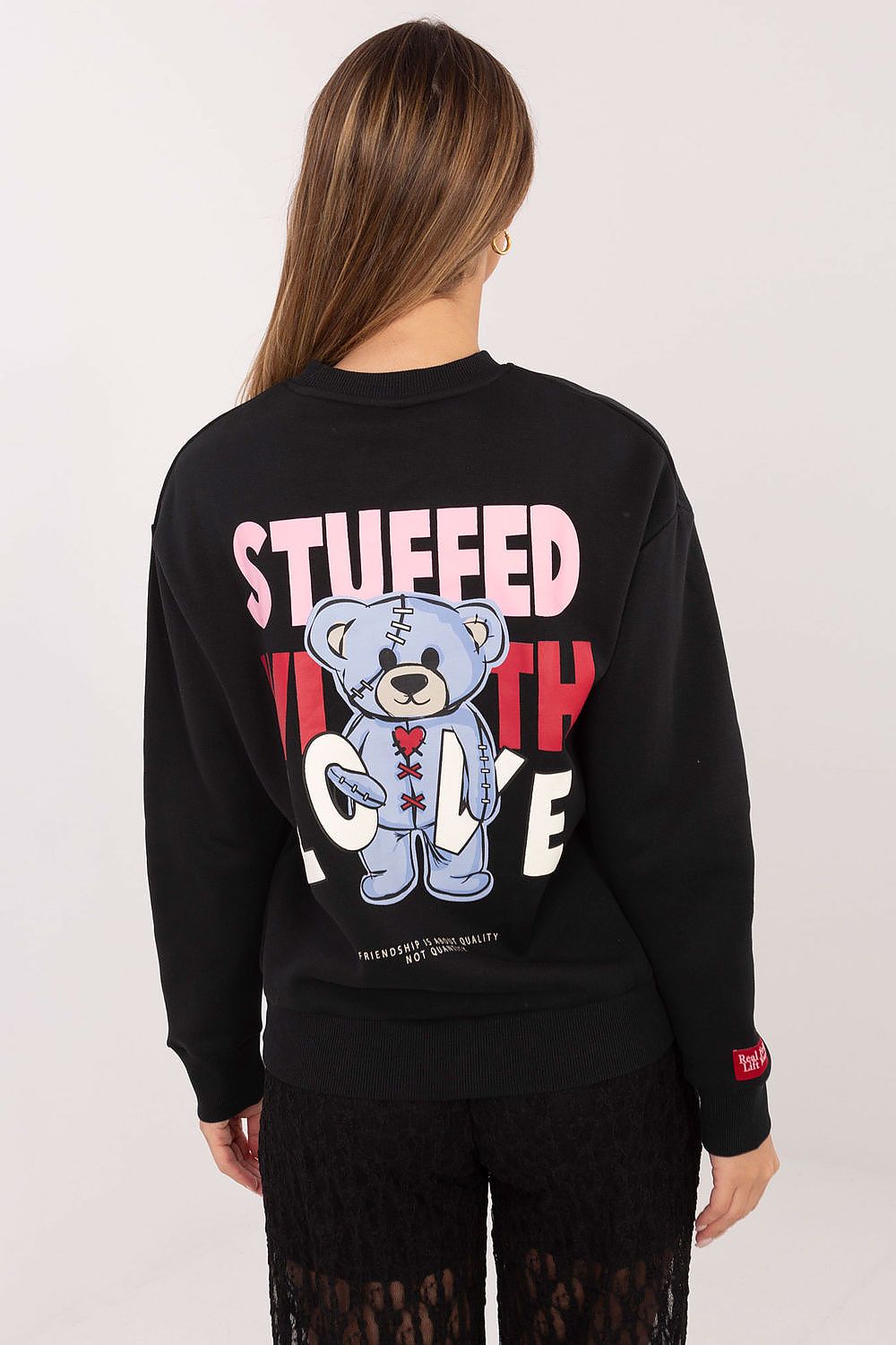 Women's Blue, Navy Blue, and Pink Sweatshirt view 24