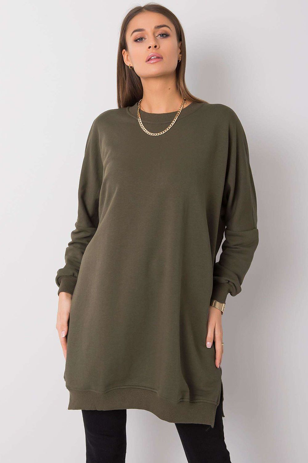 navy blue long sleeve mini day dress view 18
