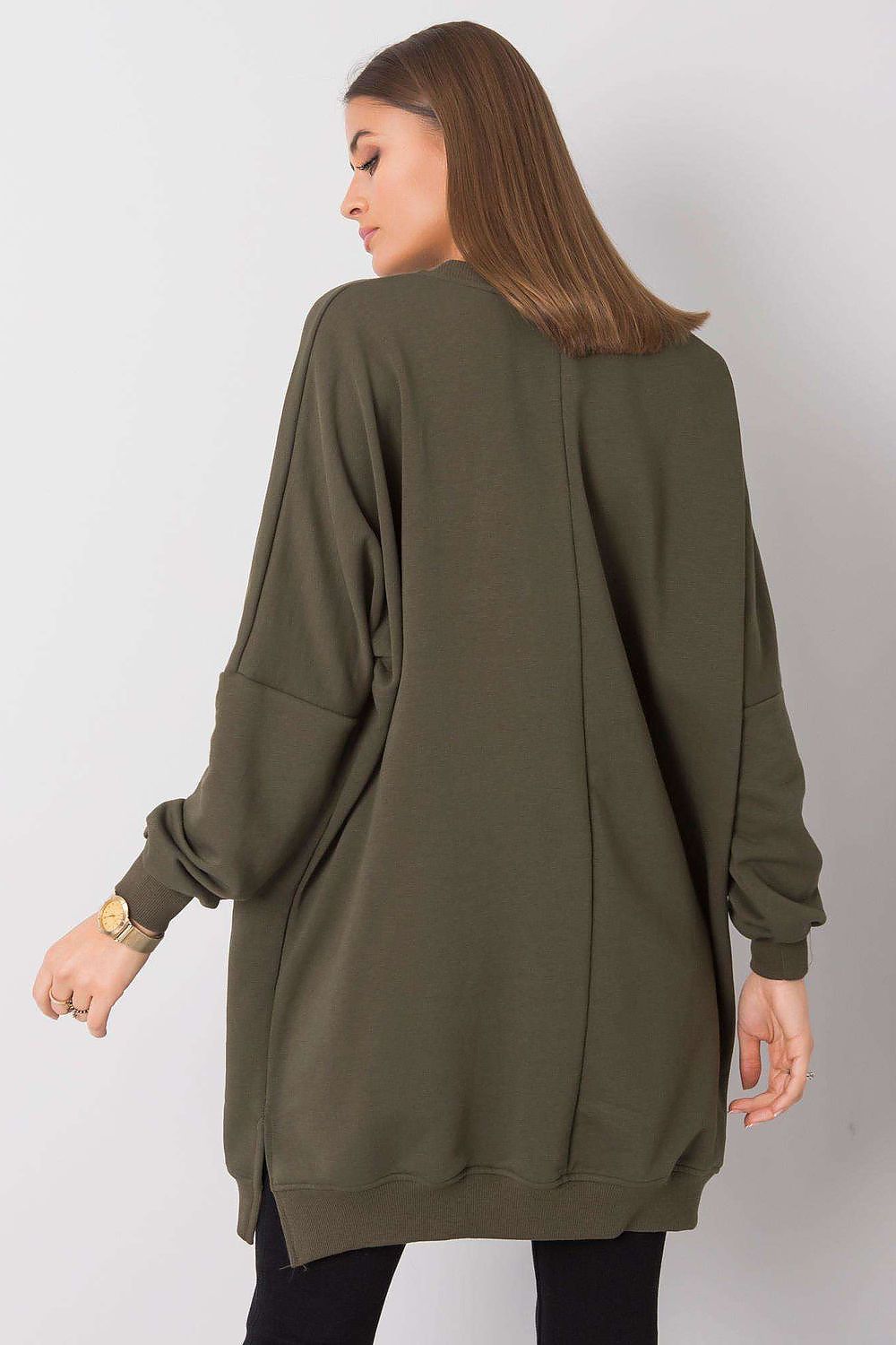 navy blue long sleeve mini day dress view 20