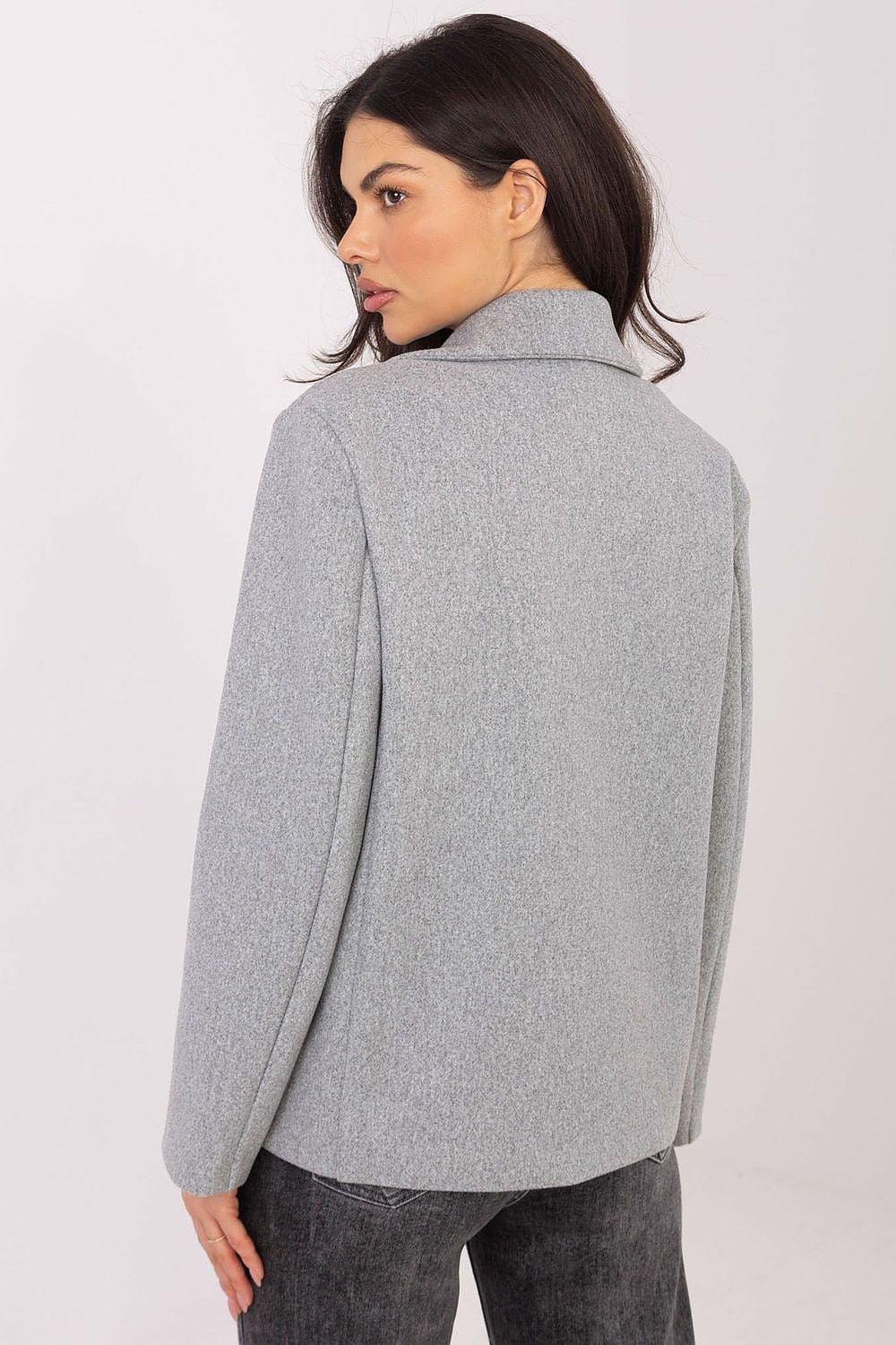 red long sleeve coat view 14