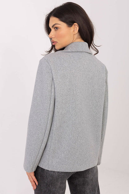 red long sleeve coat view 14