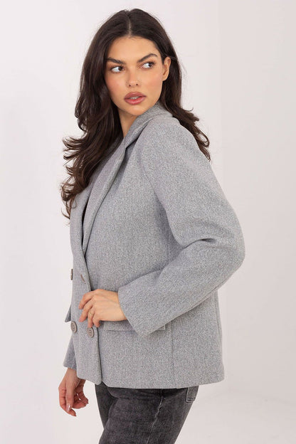 red long sleeve coat view 15