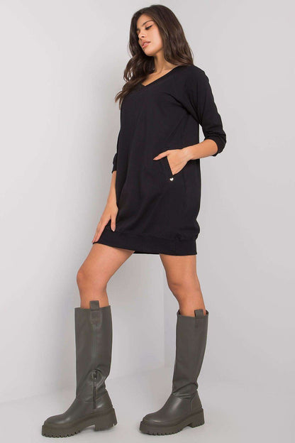 brown mini day dress view 8