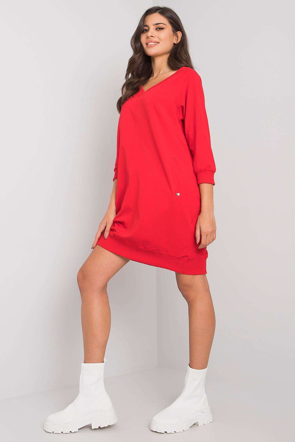 brown mini day dress view 12