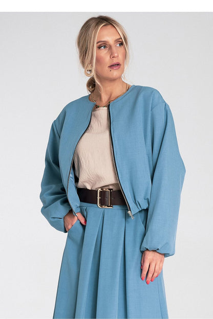 green long sleeve jacket view 6