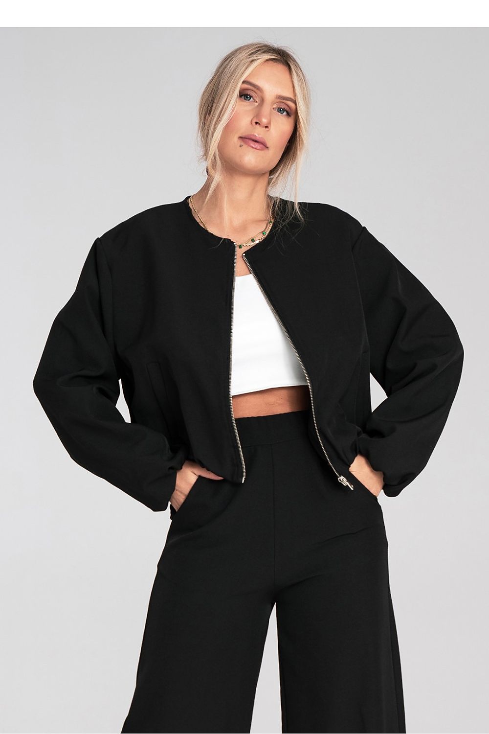 green long sleeve jacket view 14