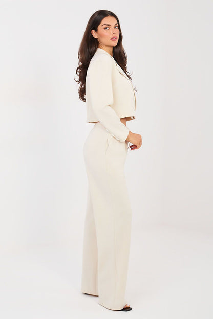 brown long sleeve maxi matching set view 13