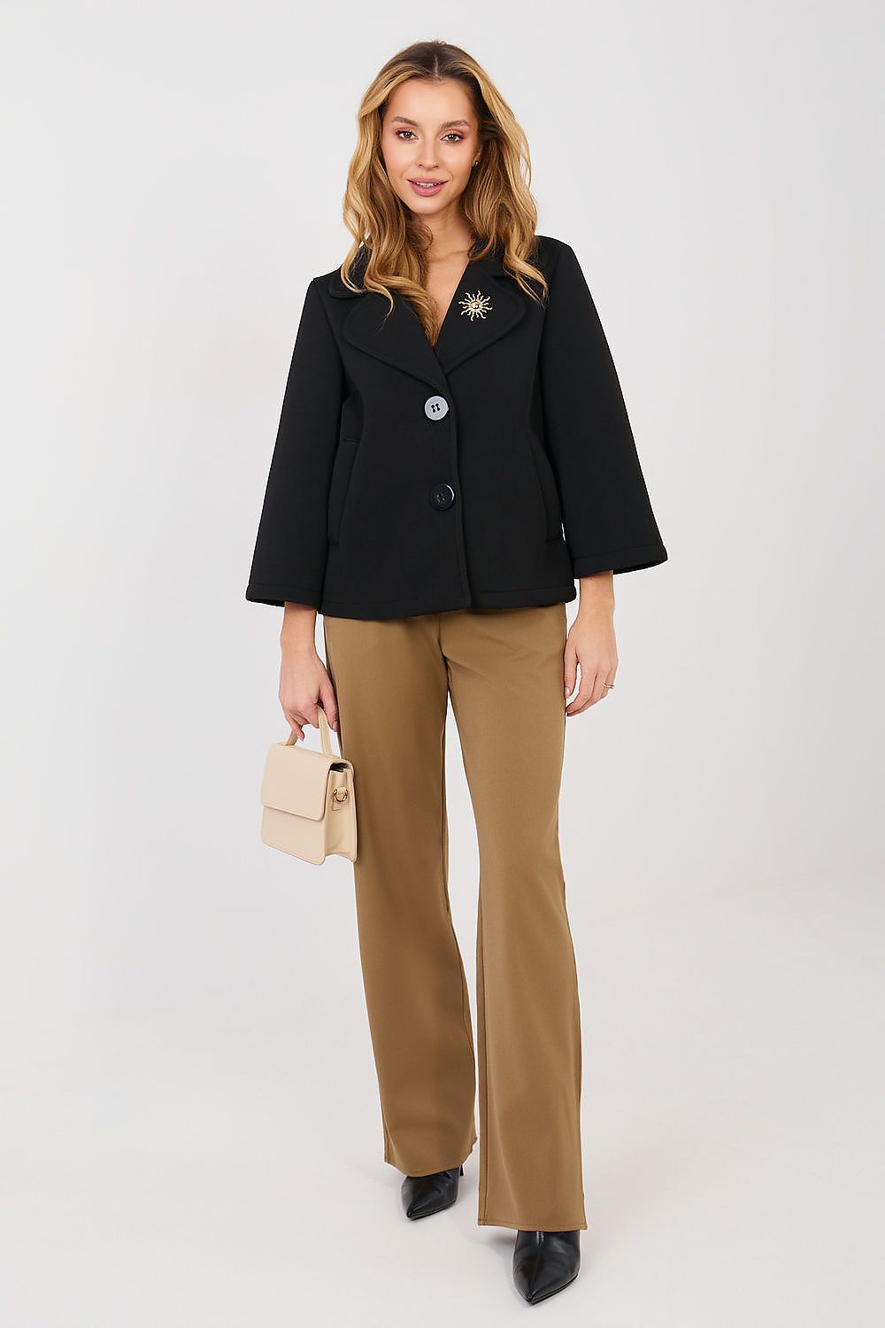 black coat alternate angle