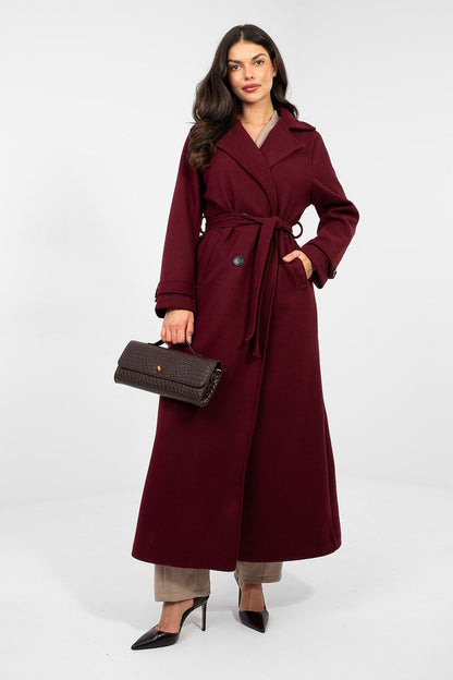 black belted coat view 8