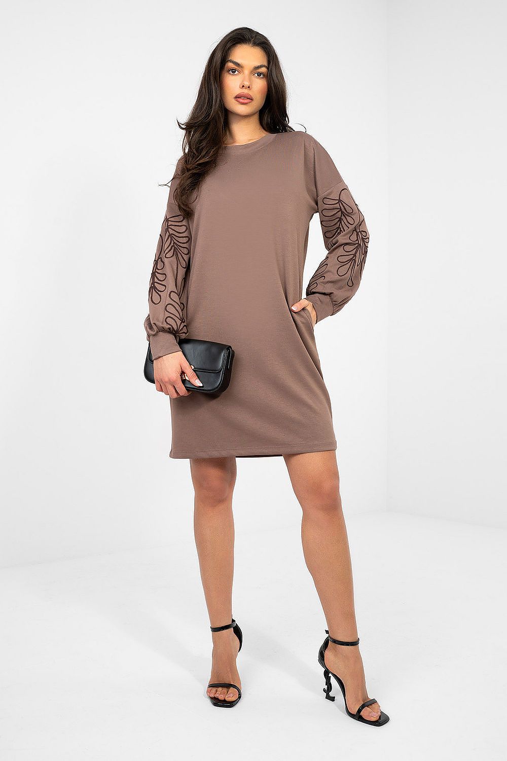blue mini day dress view 14