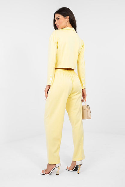 beige long sleeve matching set view 7